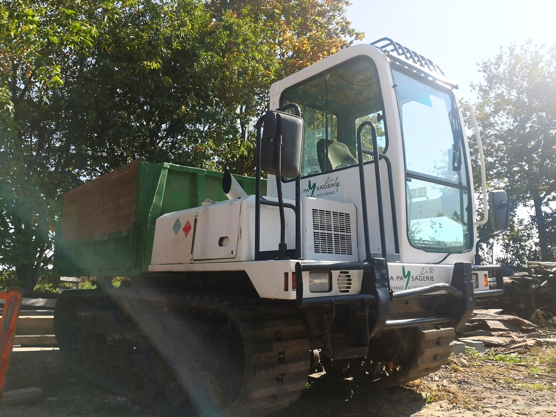 Il est beau mon Dumper à chenilles